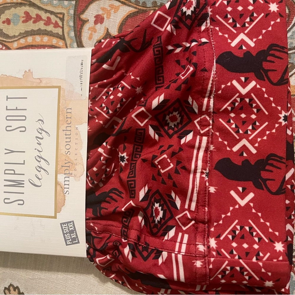 All soft plus size leggings